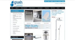 Desktop Screenshot of gushbathrooms.com